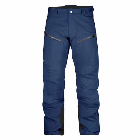 Fjallraven Bergtagen Walking Pants Blue Singapore For Men (SG-605226)